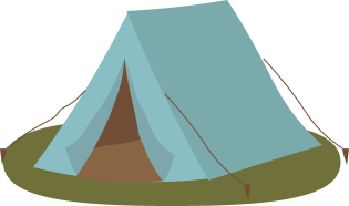 Il·lustració de tenda del projecte