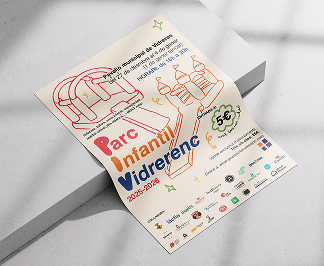 Cartell del Parc Infantil Vidreres