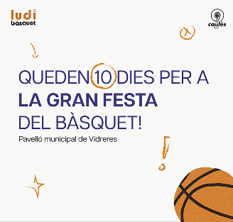 Peça promocional Ludibàsquet